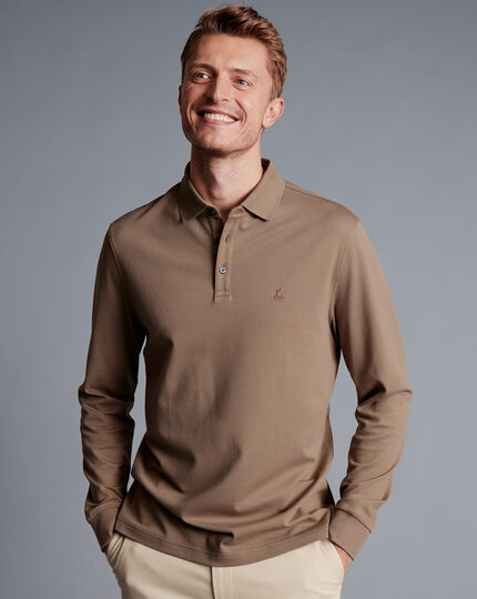 Classic Long Sleeve Pique Polo - Ready to Wear