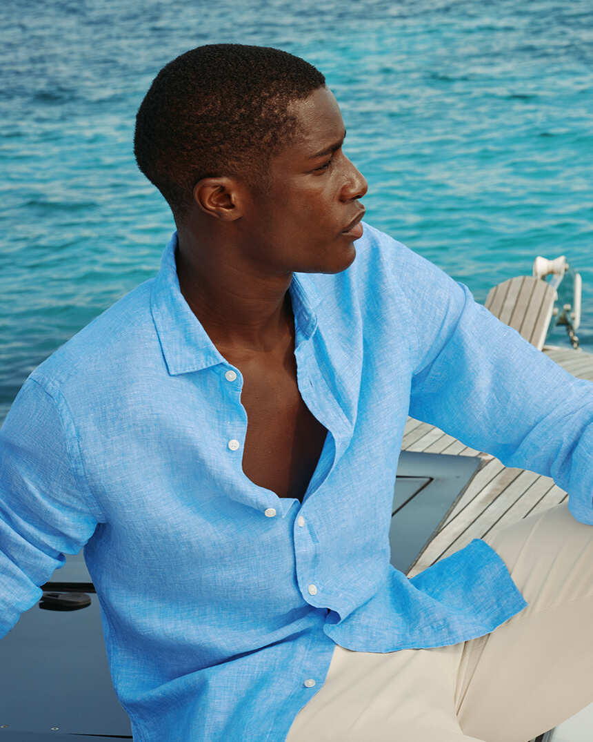 Men's Linen Shirts | Charles Tyrwhitt US Men's Linen Shirts | Charles Tyrwhitt US