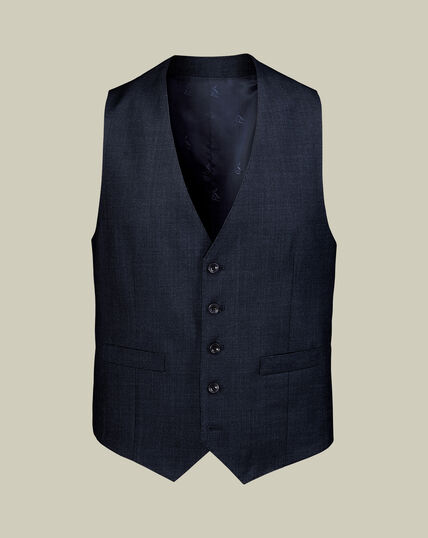 Men's Blue Vests | Charles Tyrwhitt US