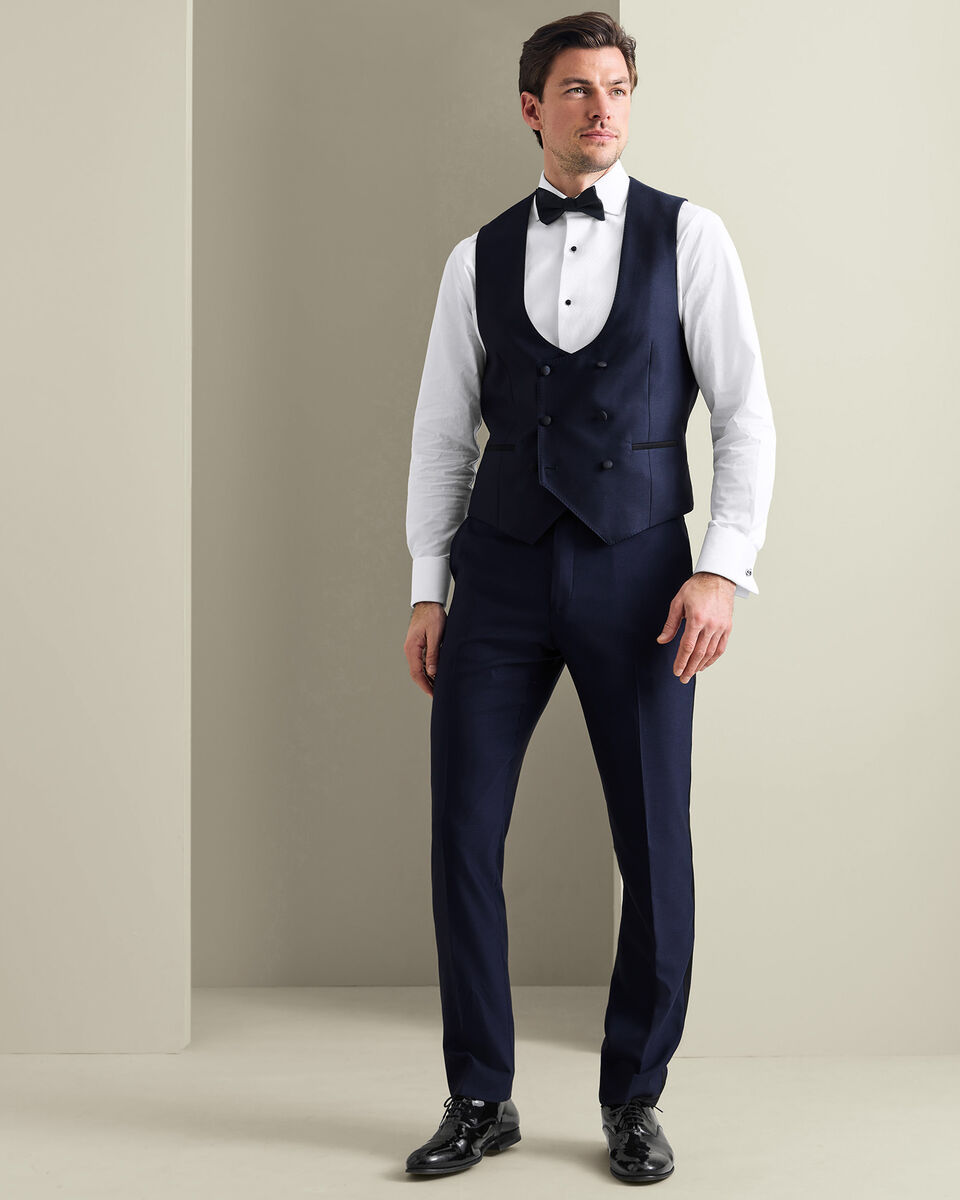 Dinner Suit Waistcoat - Dark Navy