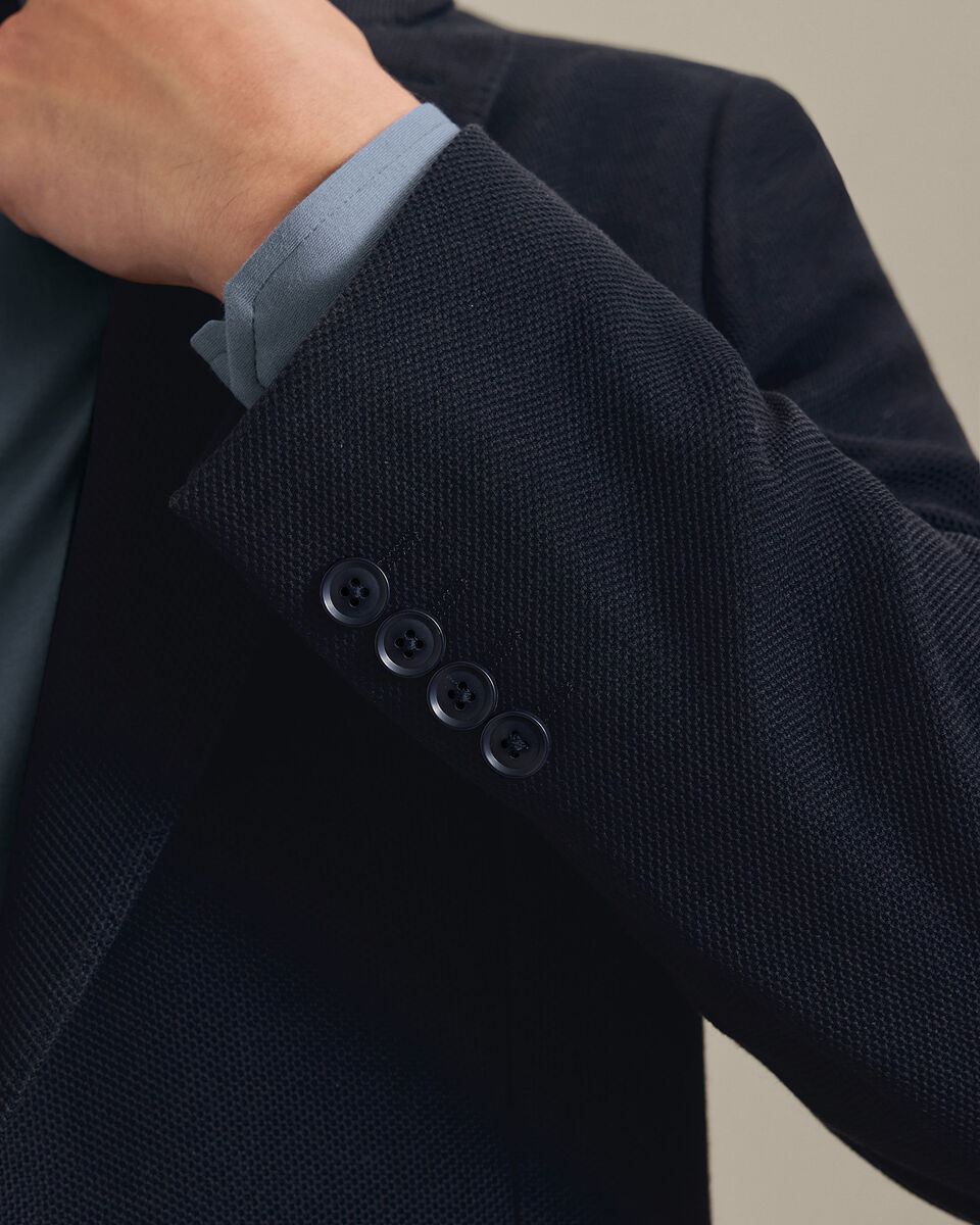 Unstructured Jacket - Navy