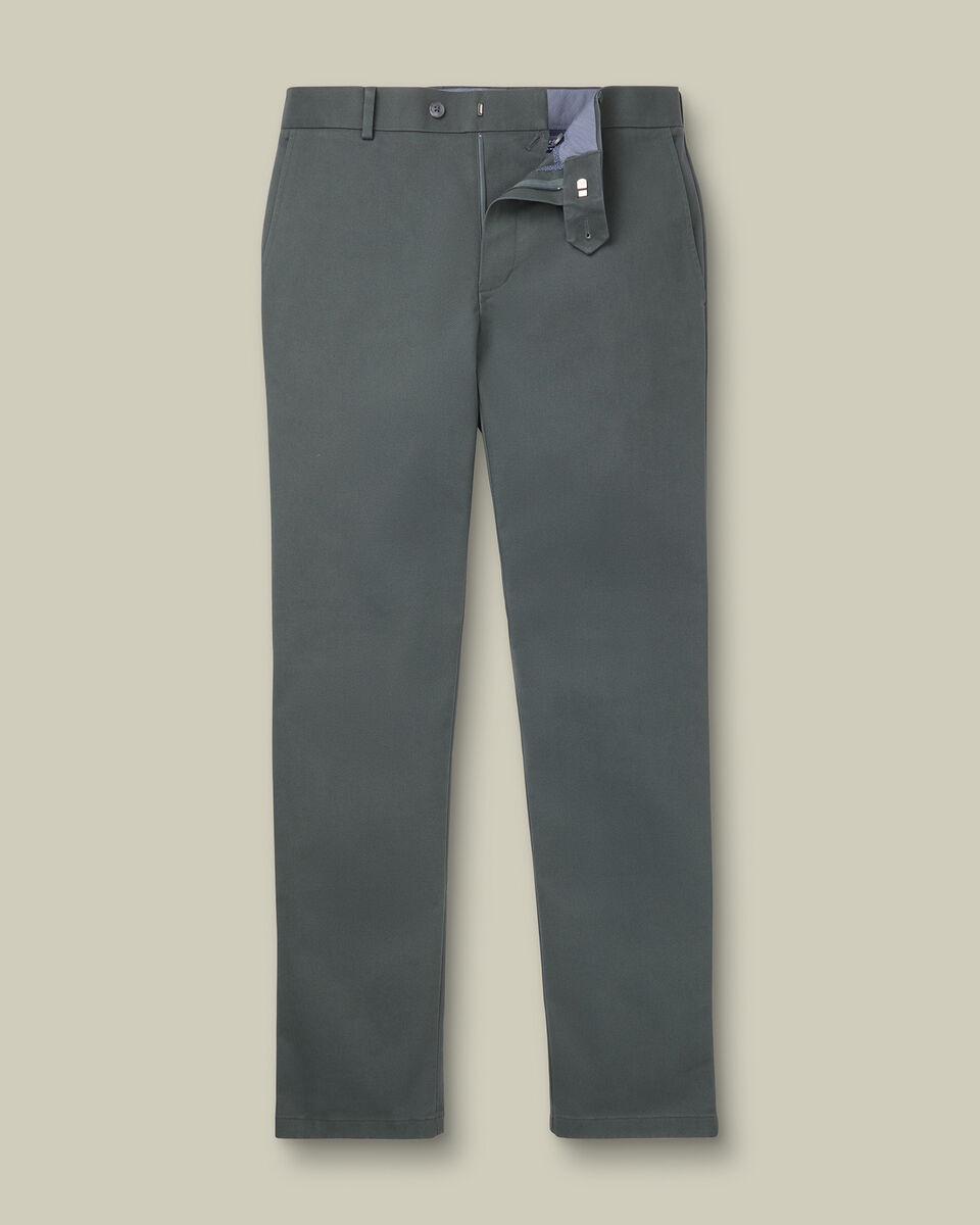 Chino Ultimate sans repassage - Vert