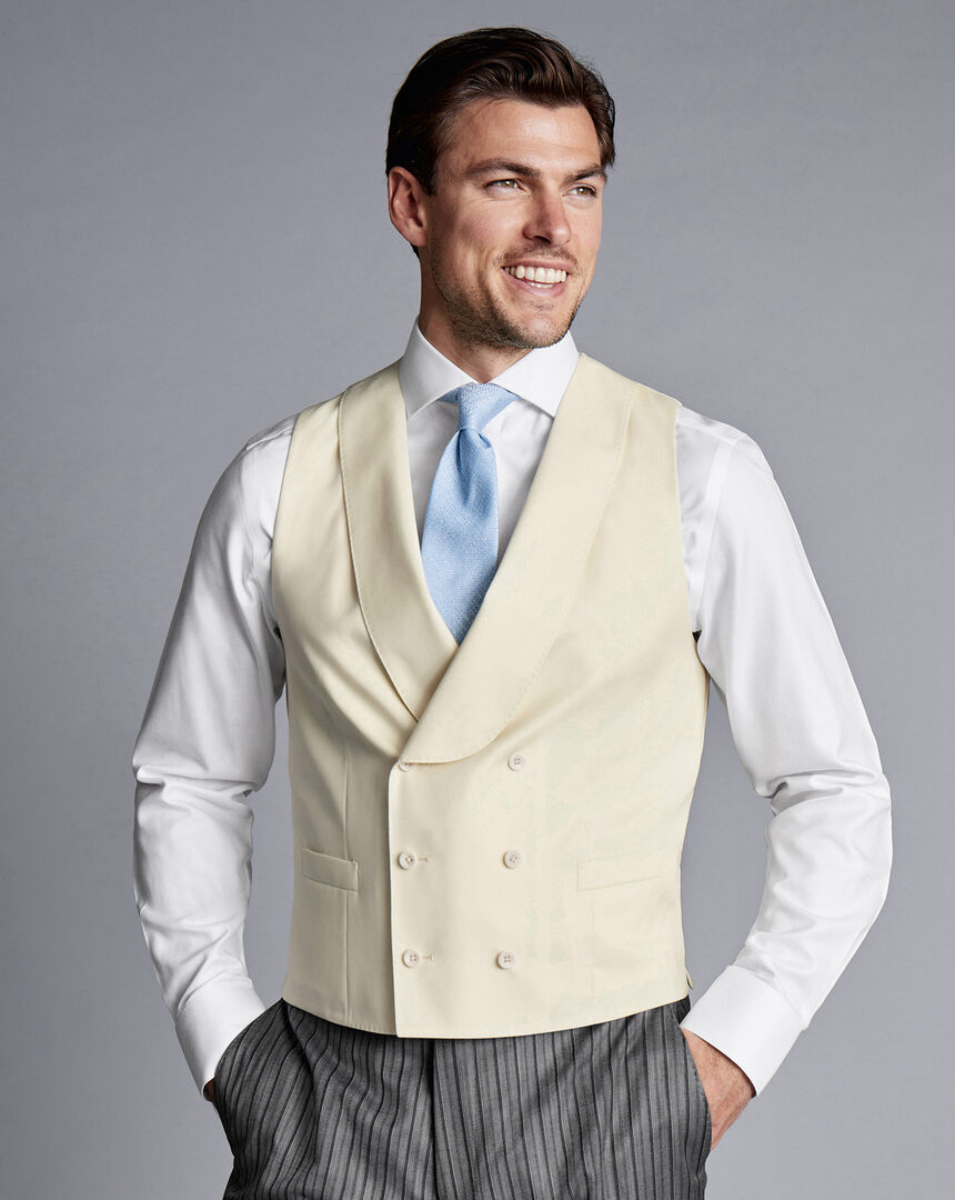 Morning Suit Vest - Cream