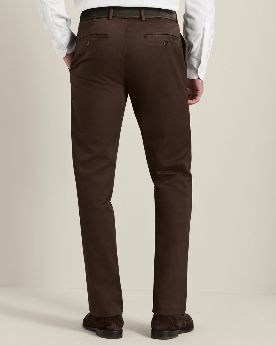 Chino Ultimate sans repassage - Chocolat