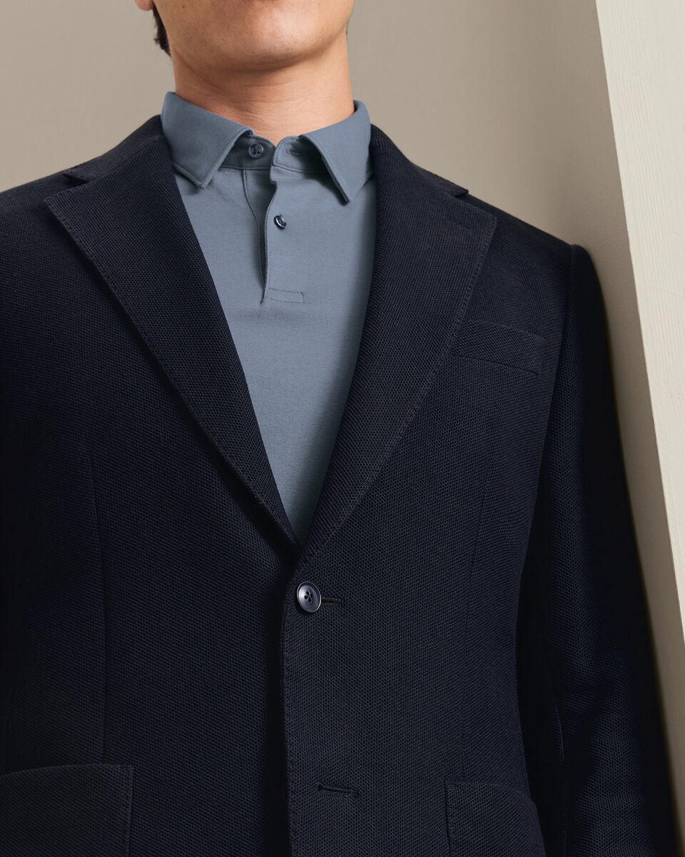 Unstructured Jacket - Navy