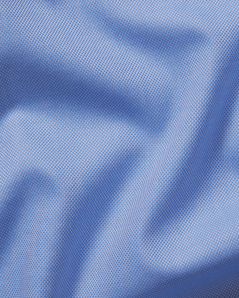 B&uuml;gelfreies Royal-Oxfordhemd - Ozeanblau