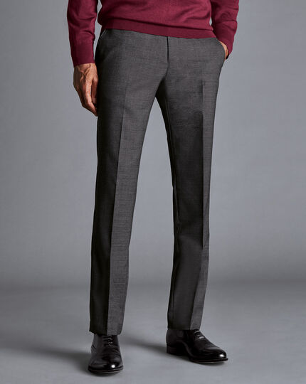 Italian Wool Pants - Grey