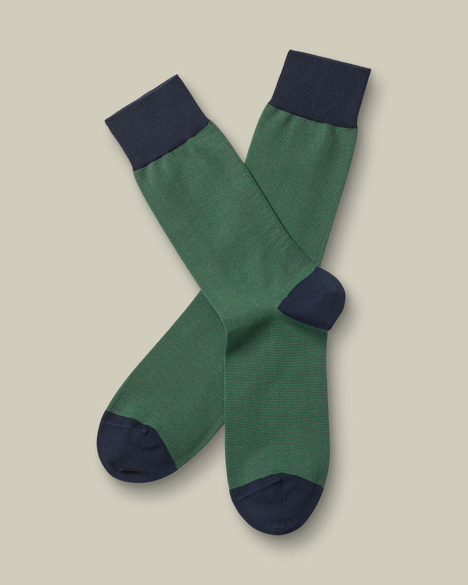 Stripe Socks - Green