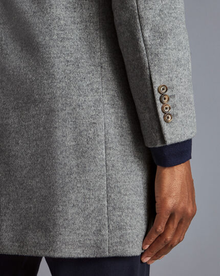 Wool Overcoat - Grey