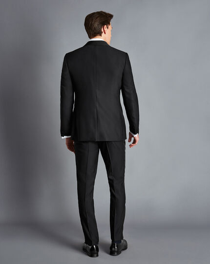 Shawl Lapel Dinner Suit - Black