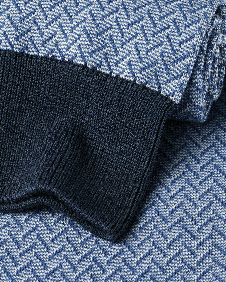 Herringbone Socks - Sky Blue