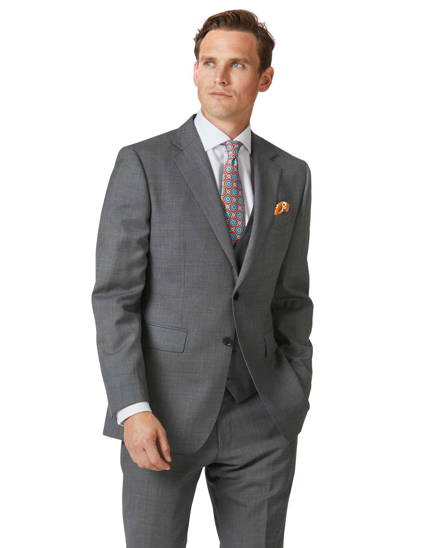 sharkskin suit jacket