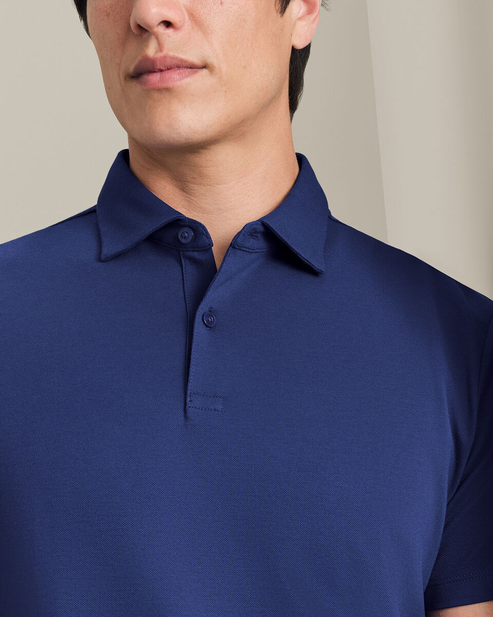 Smart Pique Polo - Royal Blue