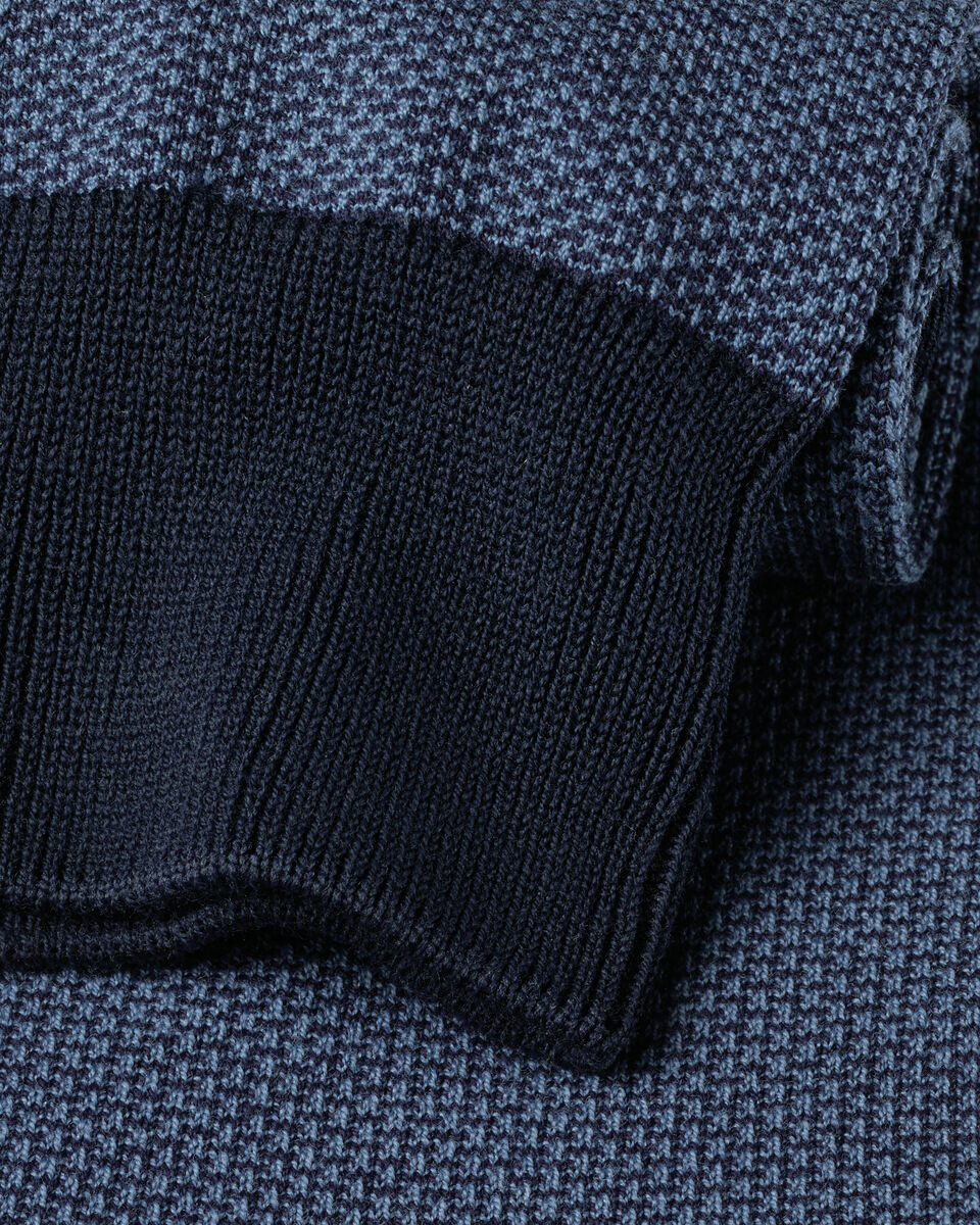 Patterned Socks - Steel Blue