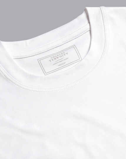 Tyrwhitt T-Shirt aus Baumwolle - Weiß