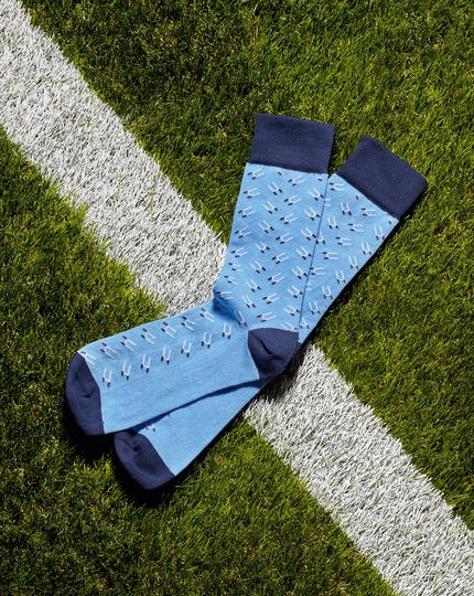 England Rugby Rugby Post Socks - Cornflower Blue