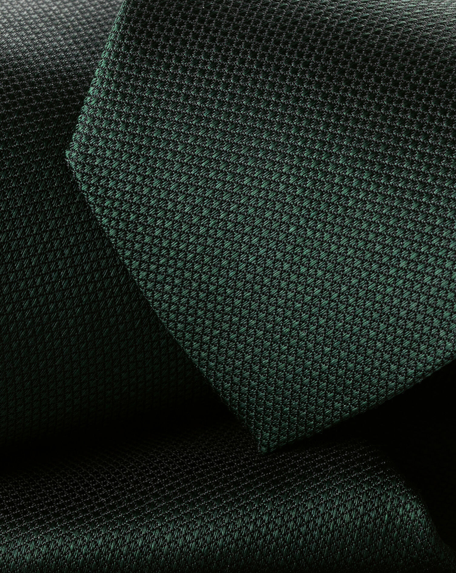 Stain Resistant Tie - Dark Green