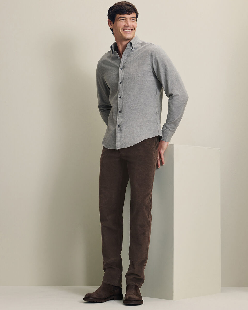 Corduroy 5 Pocket Pants - Chocolate
