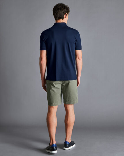 Shorts aus Baumwolle - Olivgrün