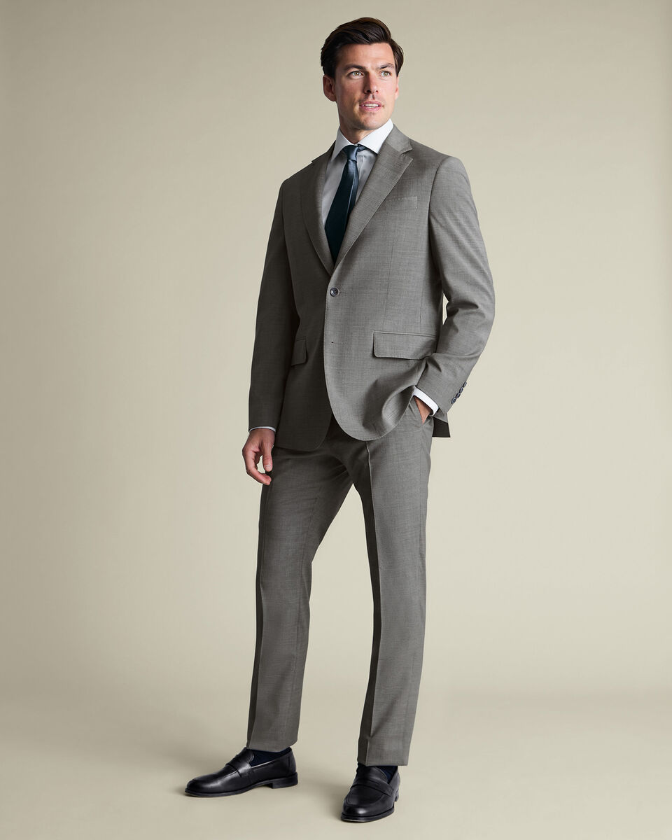 Italian Suit Trousers &ndash; Grey
