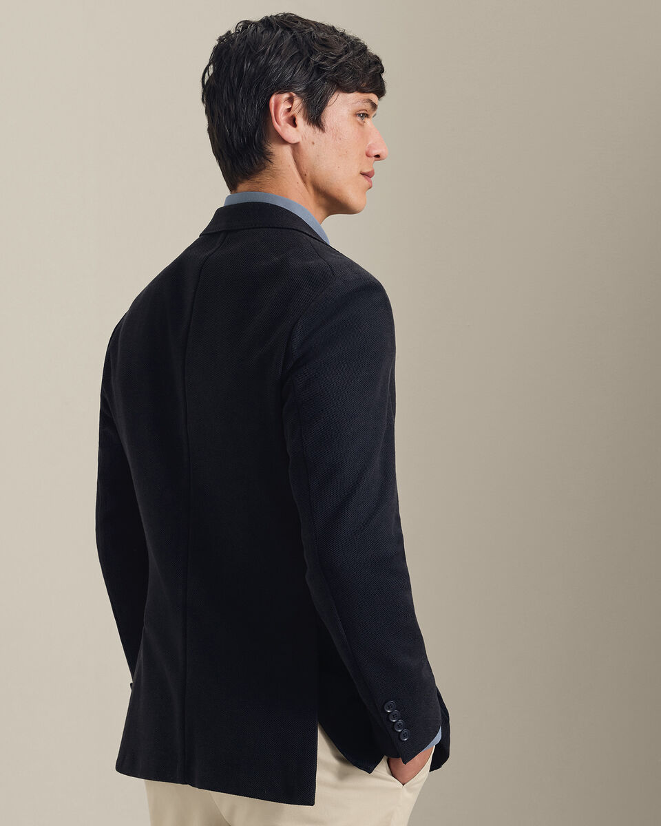 Unstructured Jacket - Navy