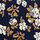 open page with product: Floral Print Silk Tie - French Blue & Gold
