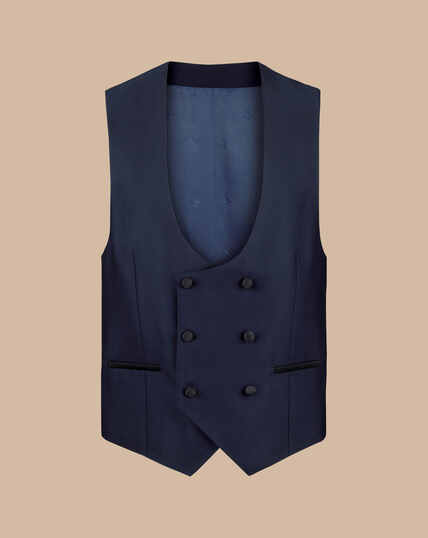Dinner Suit Waistcoat - Dark Navy
