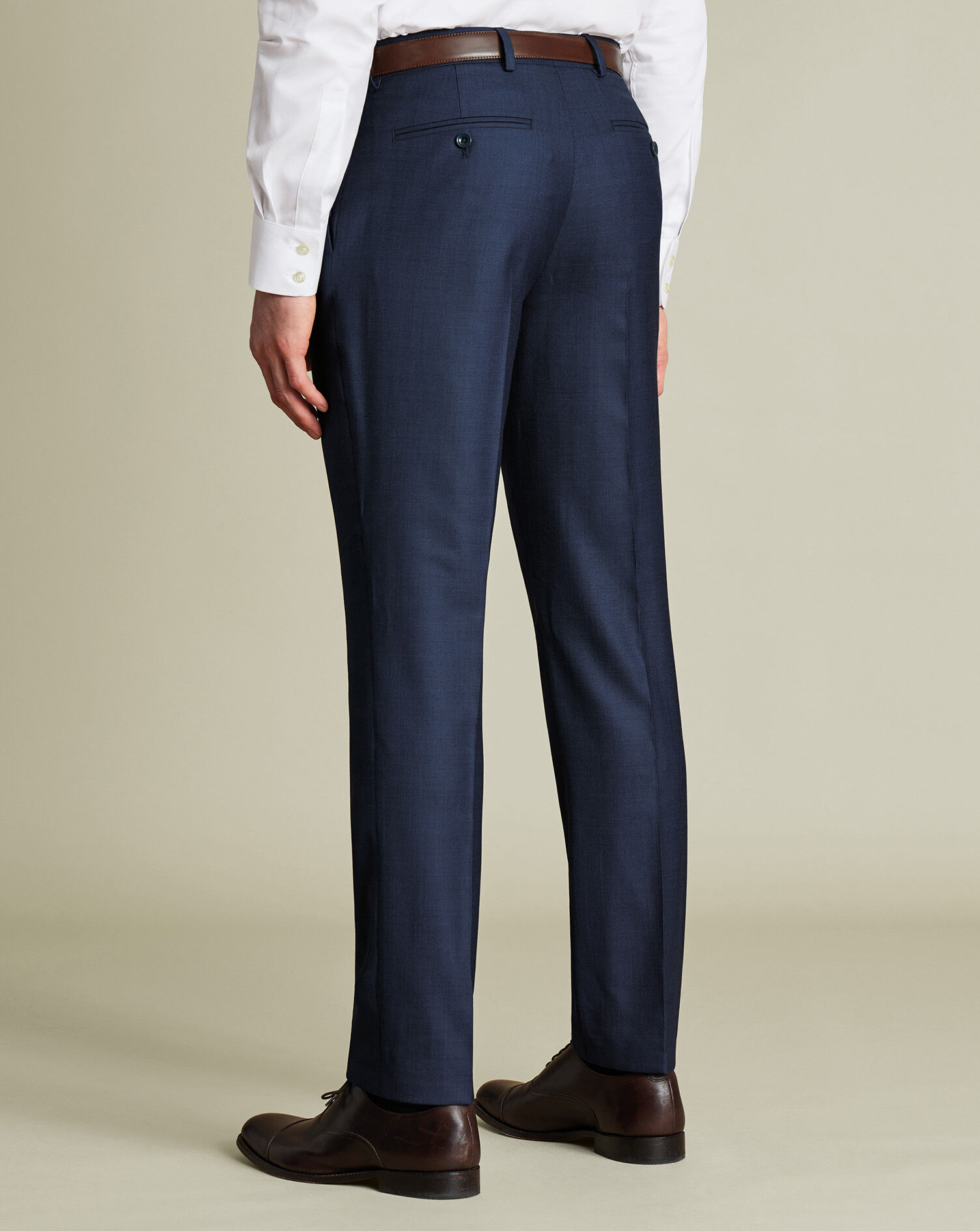 End On End Ultimate Performance Suit Pants - Indigo Blue | Charles