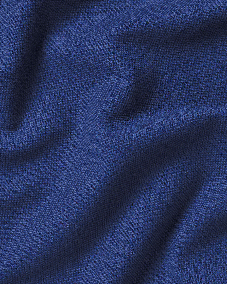 Smart Pique Polo - Royal Blue