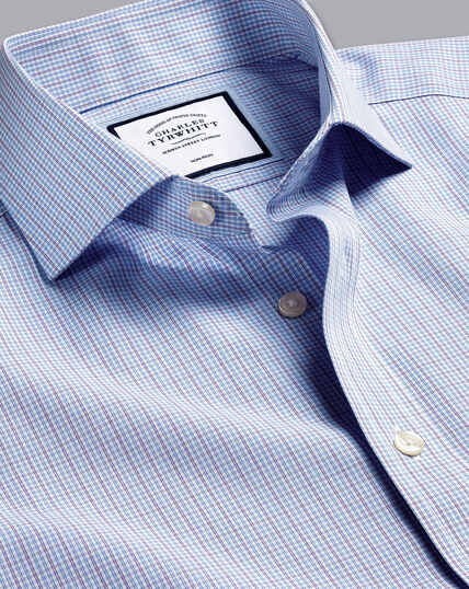 Men's BLUE Classic fit Smart shirts | Charles Tyrwhitt