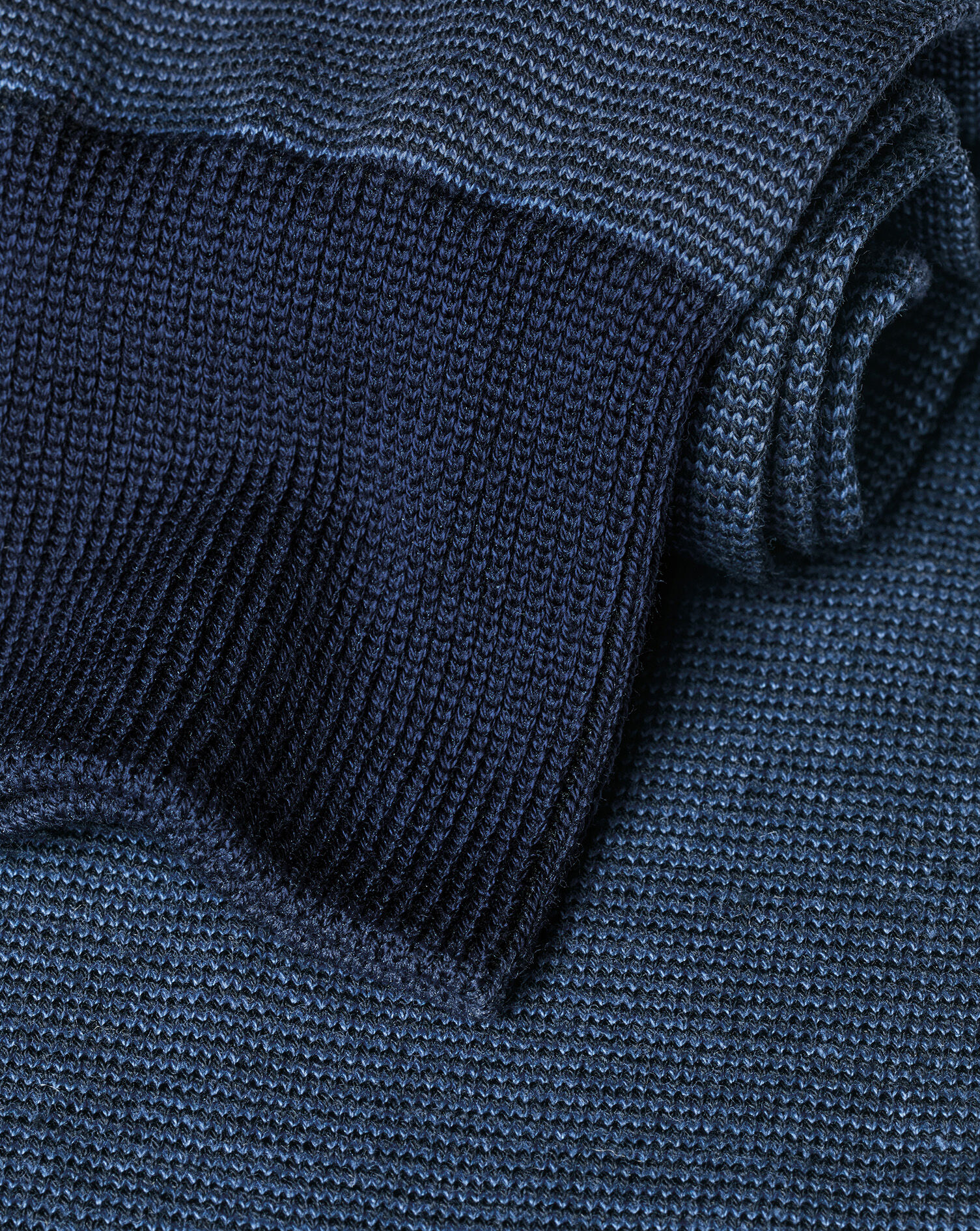 Stripe Socks – Indigo Blue