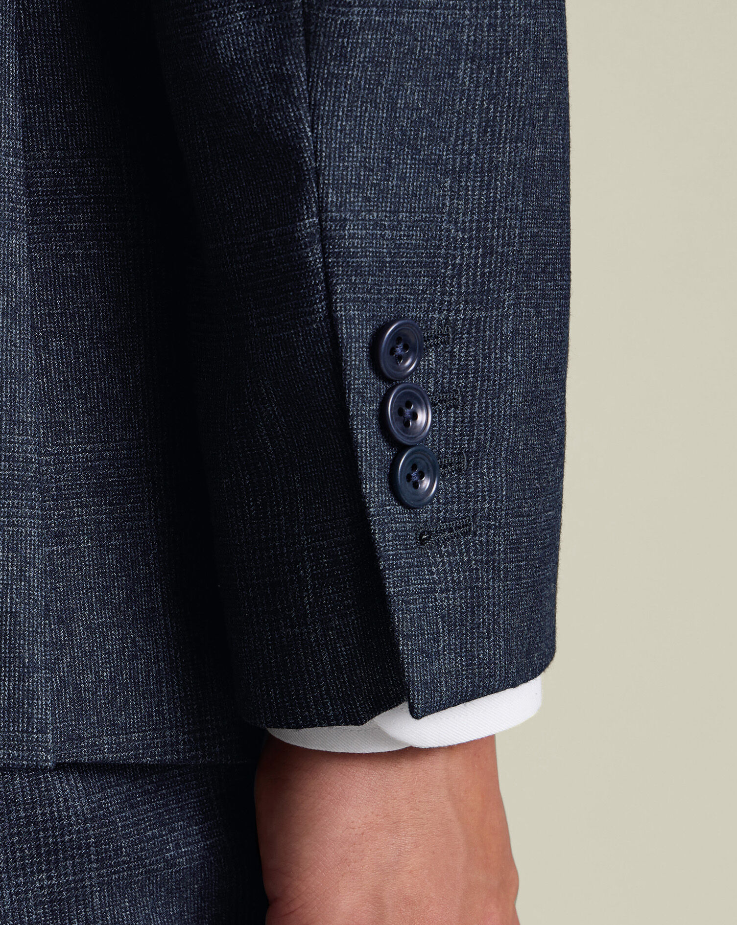 Ultimate Performance Check Suit - Steel Blue