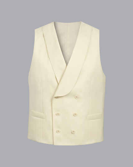 Morning Suit Vest - Cream