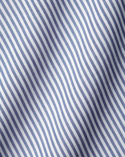 Stripe Pajama Set - Sky & White