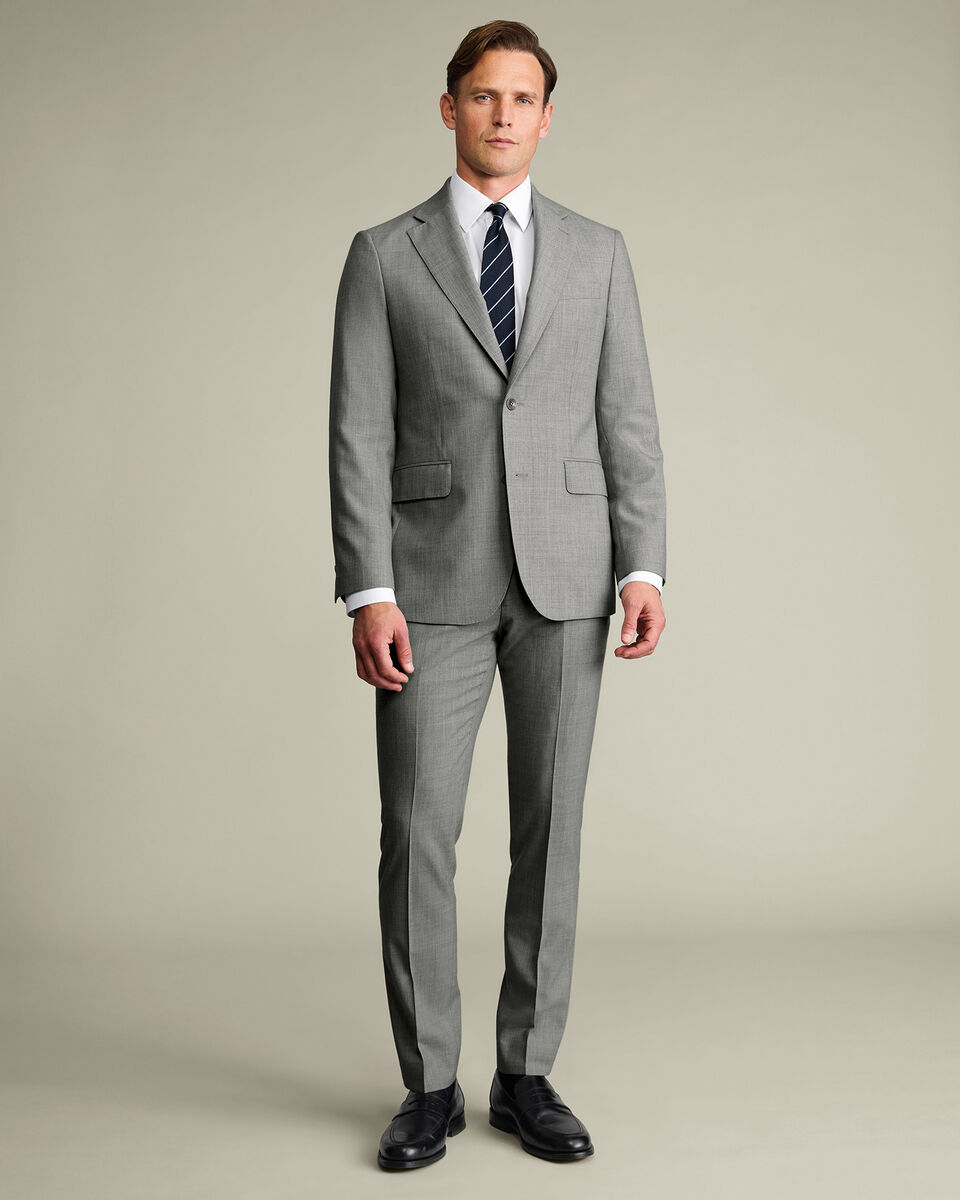 Ultimate Performance Sharkskin Suit Jacket &ndash; Grey