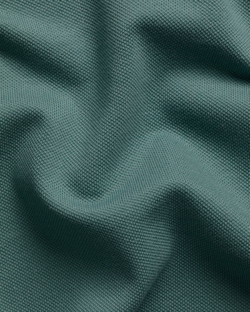 Smart Pique Polo - Teal Green