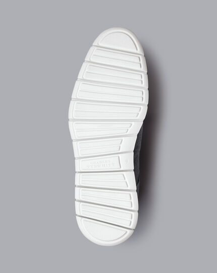 Suede Hybrid Sneaker - Grey