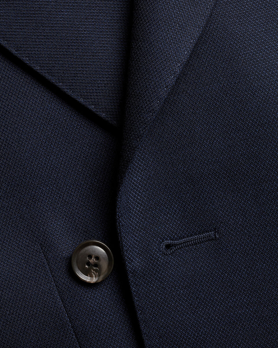 Blazer signature crois&eacute; &ndash; Bleu marine