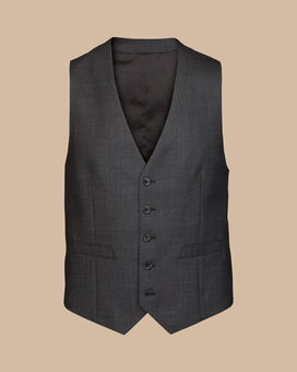 End-on-End Ultimate Performance Suit Vest - Charcoal Gray