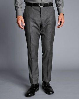 Italian Luxury Suit Trousers - Grey