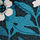 open page with product: Hemd aus Liberty Fabrics mit Semi-Haifischkragen und Blumenmuster - Atlantikgrün