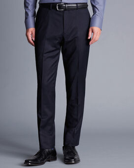 Italian Suit Trousers - Navy