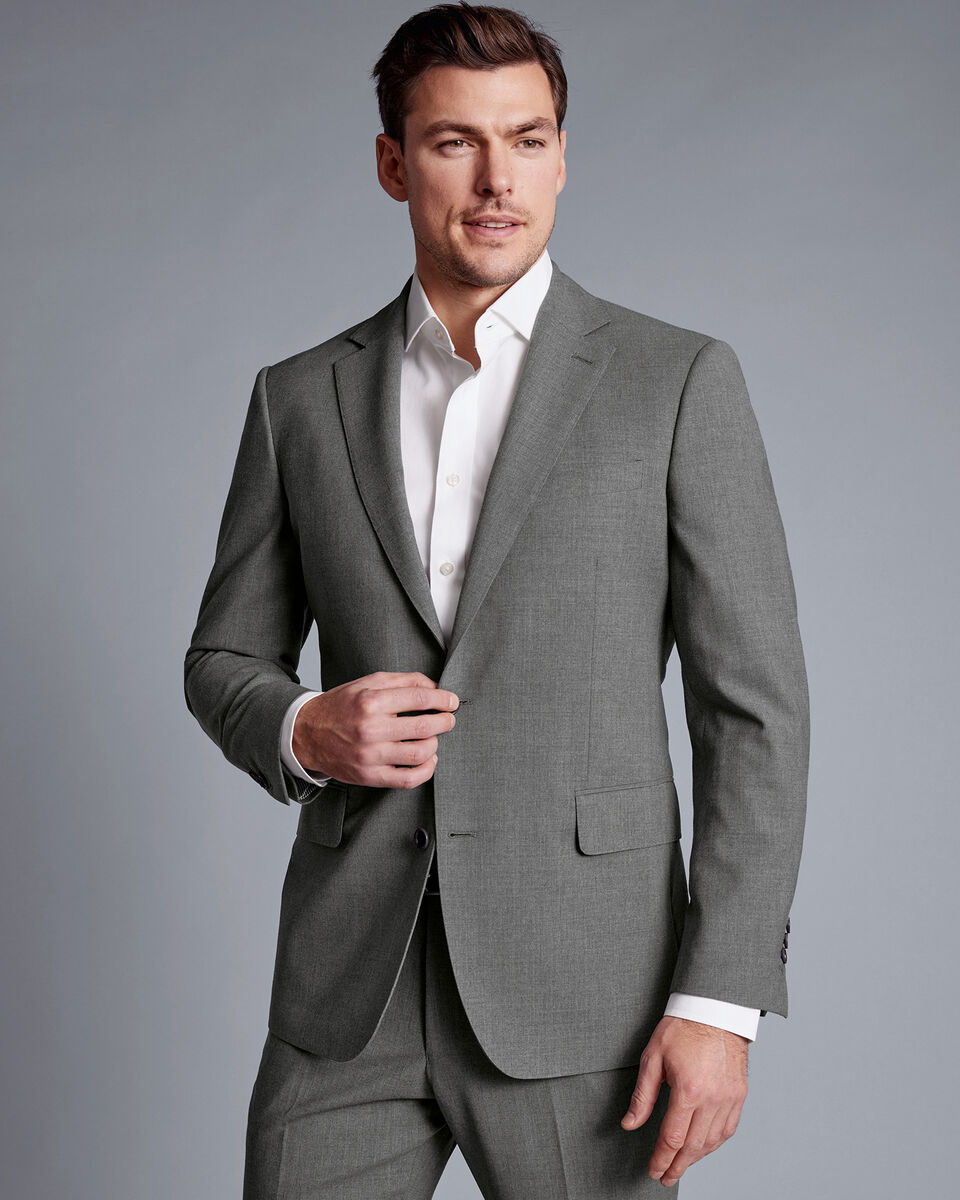 Ultimate Performance Suit Jacket - Light Grey | Charles Tyrwhitt