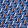 open page with product: Stain Resistant Silk Tie - Ocean Blue & Orange