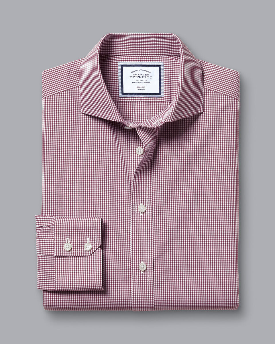 Sage Check Collard Shirt