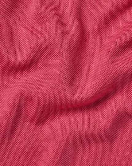 Tyrwhitt Pique Polo - Coral Pink