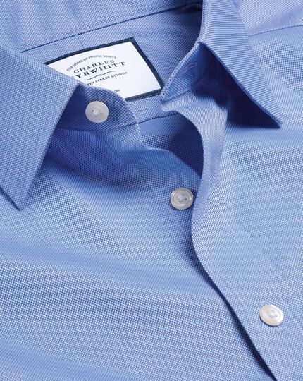 Non-Iron Royal Oxford Shirt - Ocean Blue