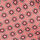 open page with product: Circle Print Silk Pocket Square - Coral Pink