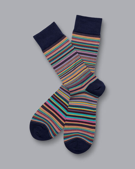 Stripe Socks - Pink Multi 