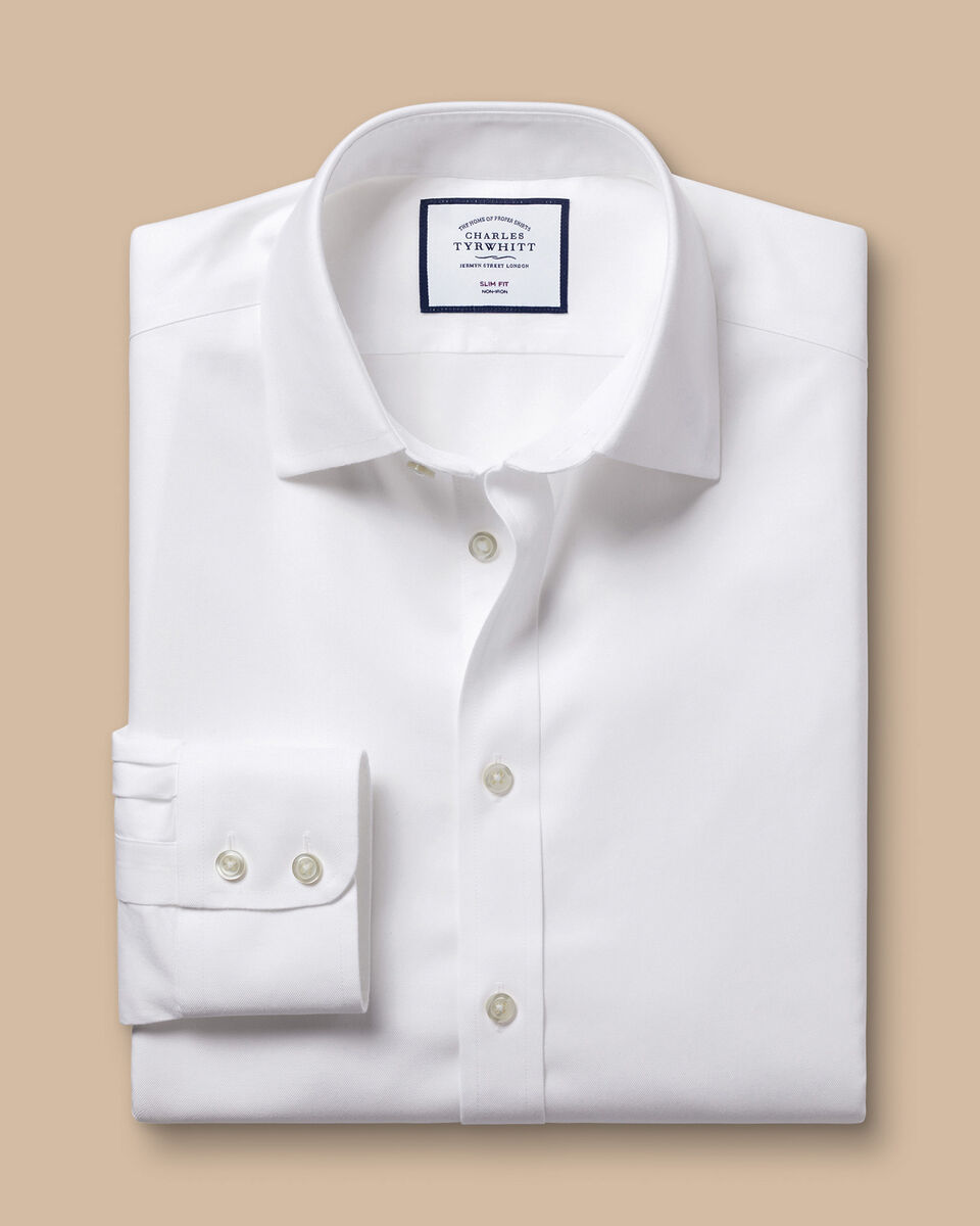 Charles Tyrwhitt Non-Iron Twill